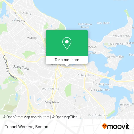 Tunnel Workers map