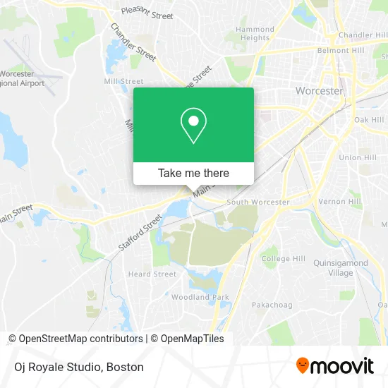 Oj Royale Studio map