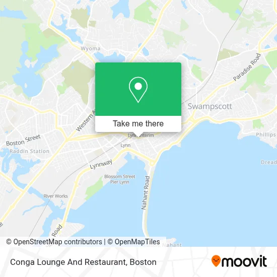 Conga Lounge And Restaurant map