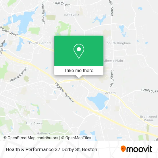 Health & Performance 37 Derby St map
