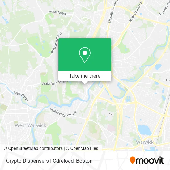 Crypto Dispensers | Cdreload map