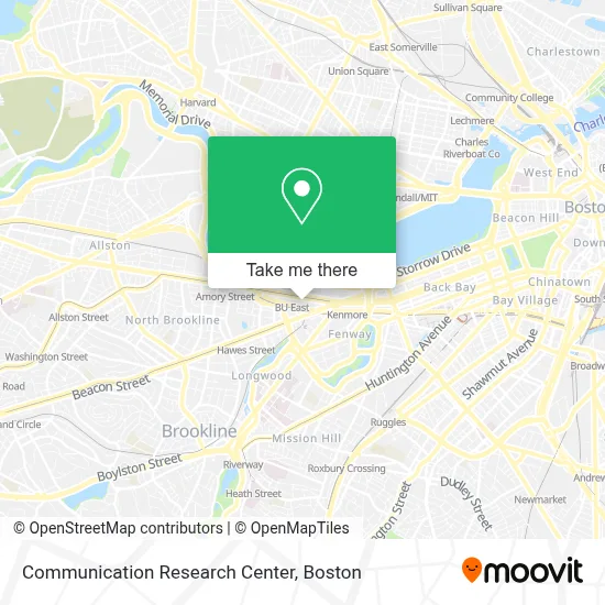 Communication Research Center map