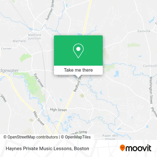 Haynes Private Music Lessons map