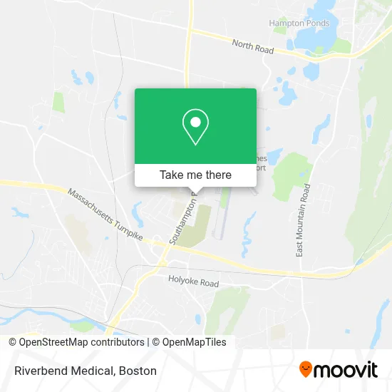 Riverbend Medical map