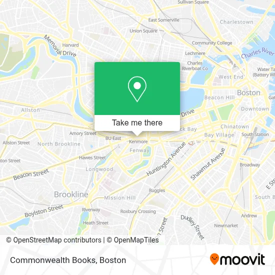 Commonwealth Books map