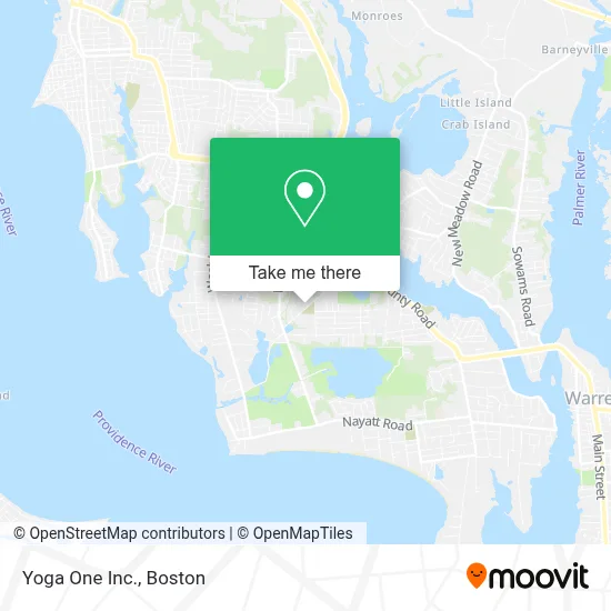 Yoga One Inc. map