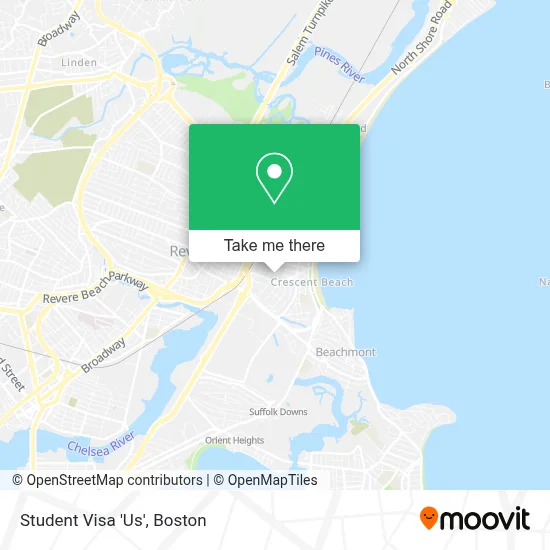 Student Visa 'Us' map
