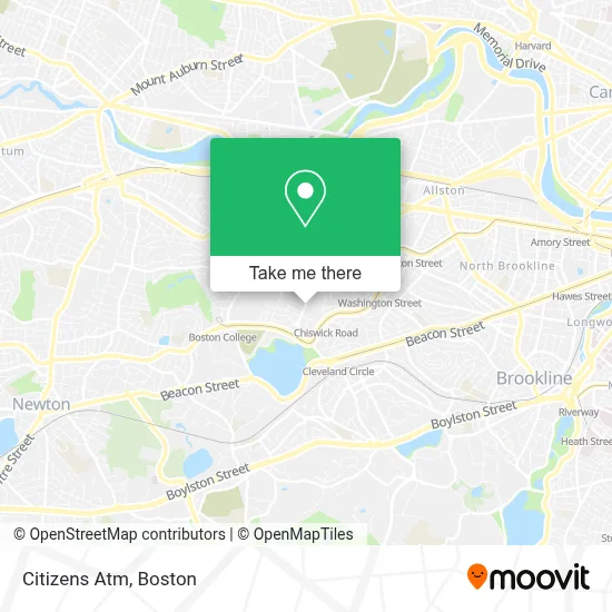 Citizens Atm map
