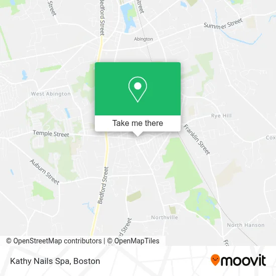 Kathy Nails Spa map