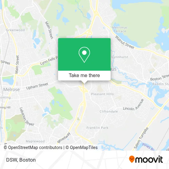 Dsw map