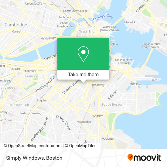 Simply Windows map