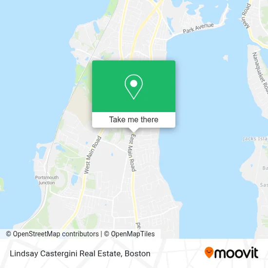 Lindsay Castergini Real Estate map