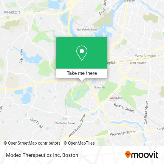 Modex Therapeutics Inc map
