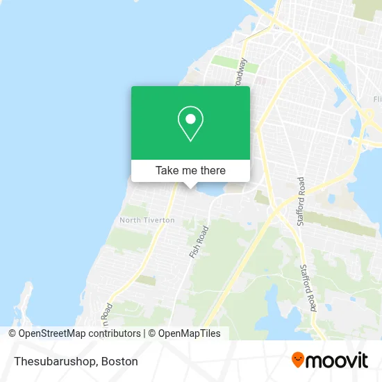 Thesubarushop map