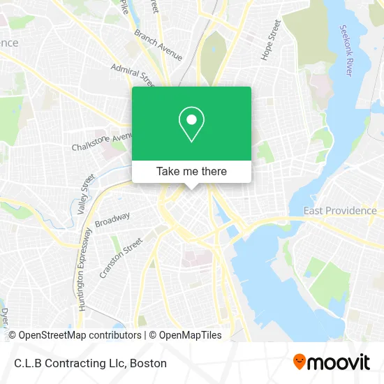C.L.B Contracting Llc map