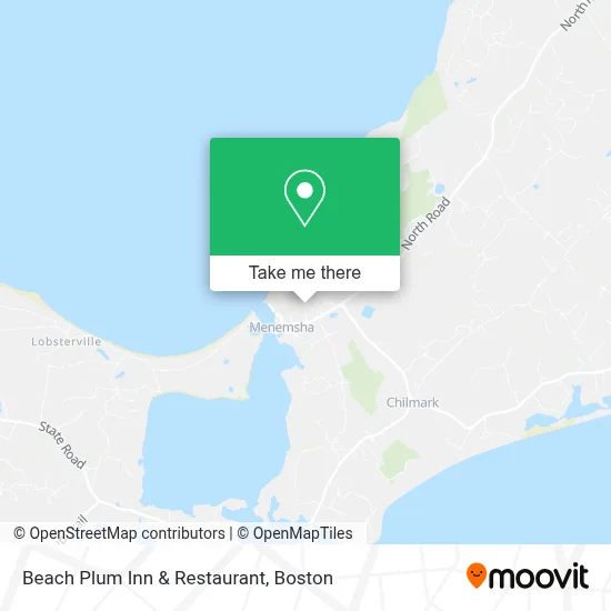 Beach Plum Inn & Restaurant map