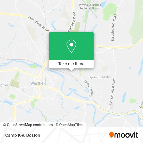 Camp K-9 map