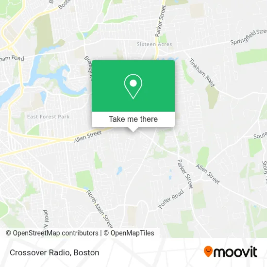 Crossover Radio map
