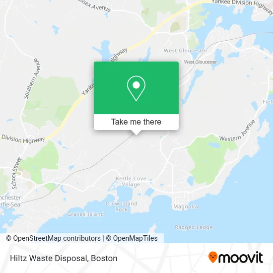 Hiltz Waste Disposal map