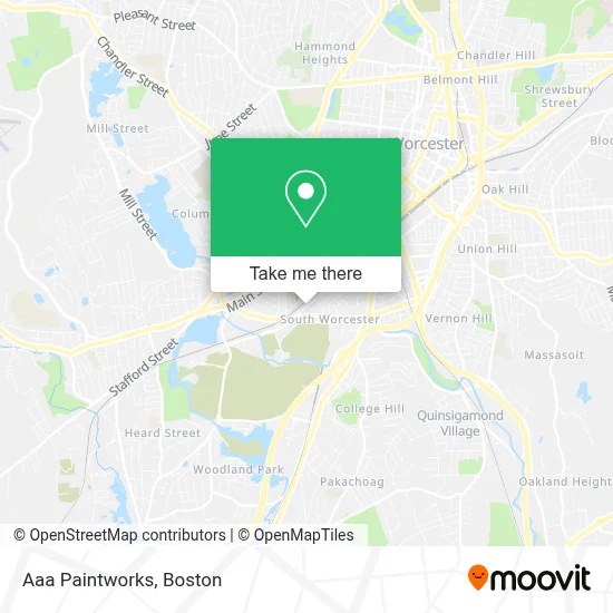 Aaa Paintworks map