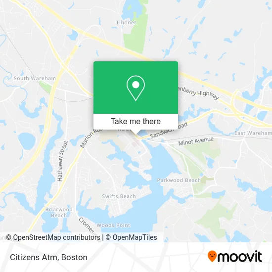 Citizens Atm map
