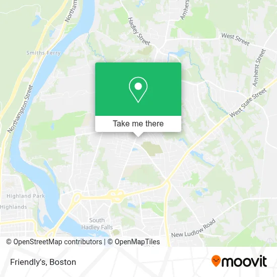 Friendly's map