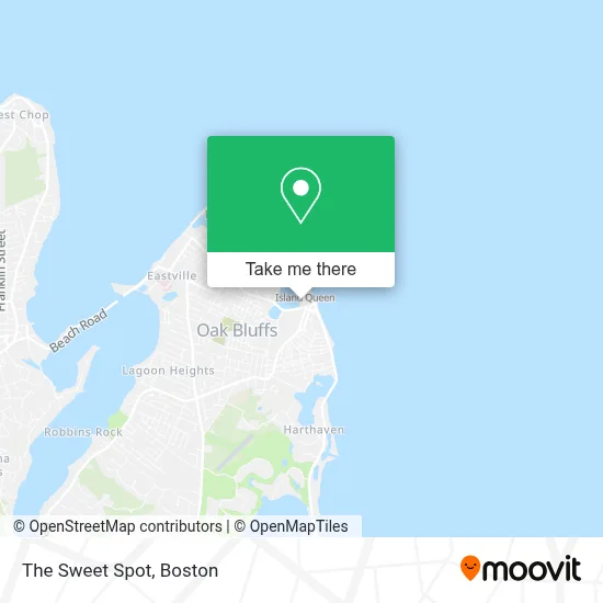The Sweet Spot map