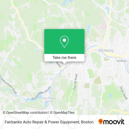Fairbanks Auto Repair & Power Equipment map