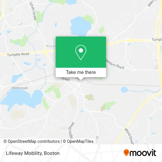 Lifeway Mobility map