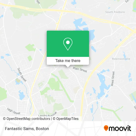 Fantastic Sams map