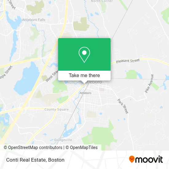Conti Real Estate map