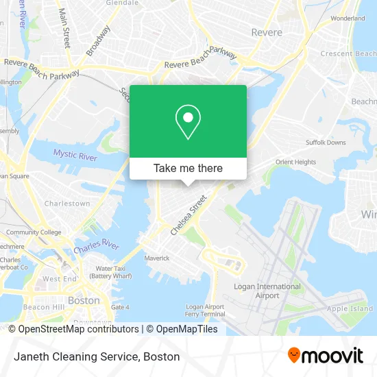 Janeth Cleaning Service map