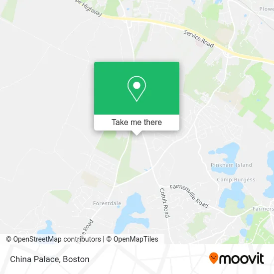 China Palace map