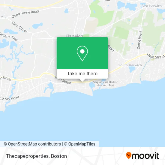 Thecapeproperties map