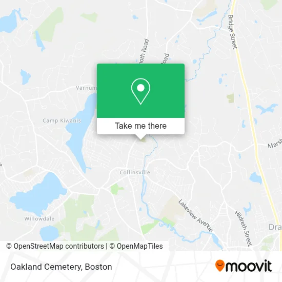 Oakland Cemetery map