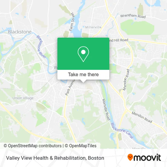 Valley View Health & Rehabilitation map