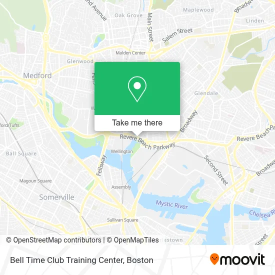 Bell Time Club Training Center map