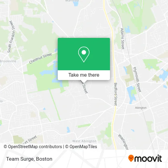 Team Surge map