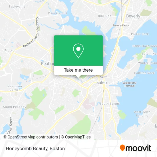 Honeycomb Beauty map