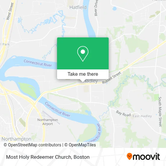 Most Holy Redeemer Church map