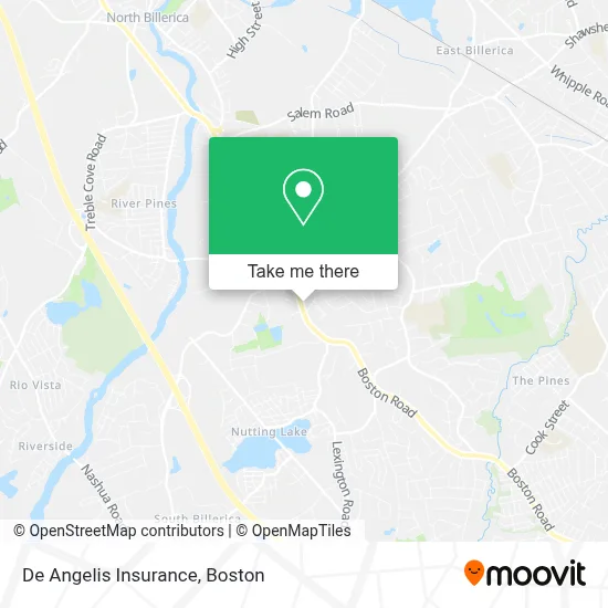 De Angelis Insurance map