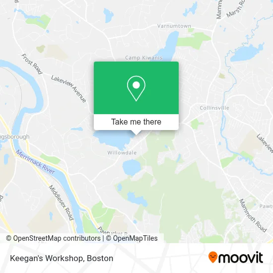 Keegan's Workshop map