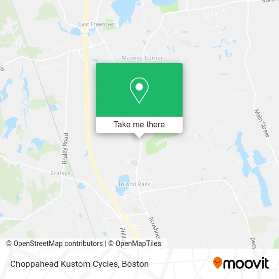 Choppahead Kustom Cycles map