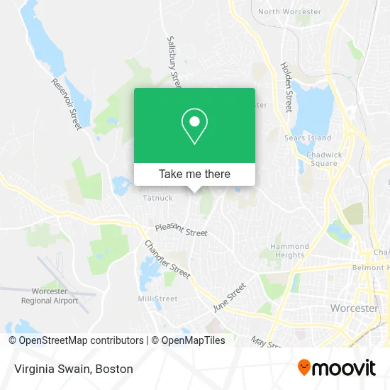 Virginia Swain map