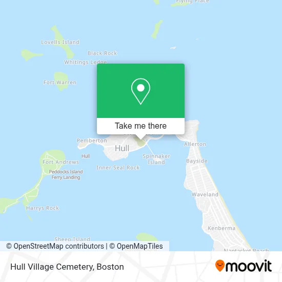 Hull Village Cemetery map