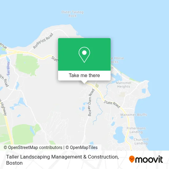 Taller Landscaping Management & Construction map
