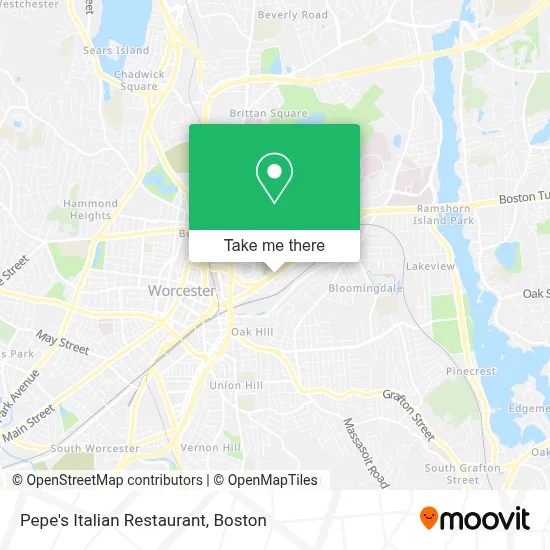 Pepe's Italian Restaurant map