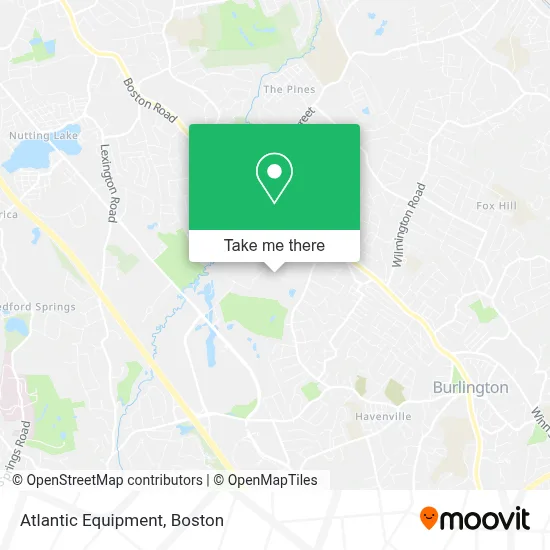 Atlantic Equipment map