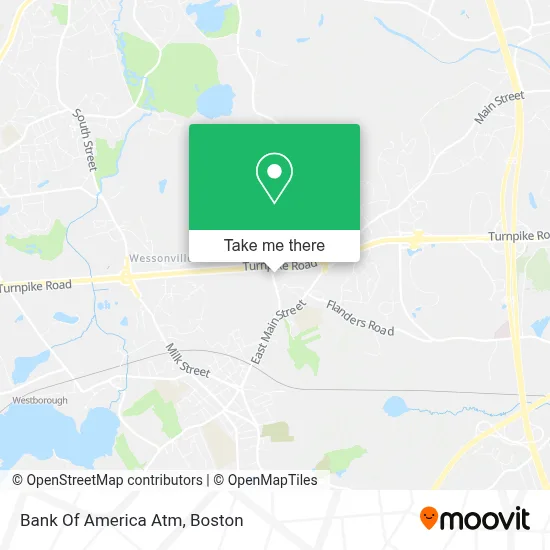Bank Of America Atm map