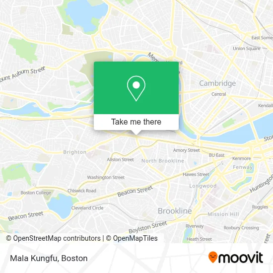 Mala Kungfu map